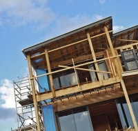 New Construction Framing of Beach Front Property