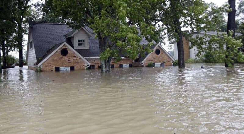 Houston Flooded Home