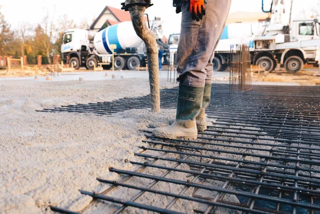 House Construction - Foundation Placement