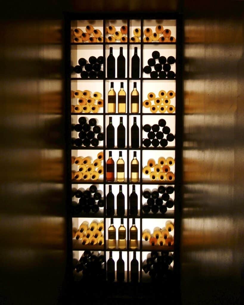 Modern Luxury House Wine Cellar