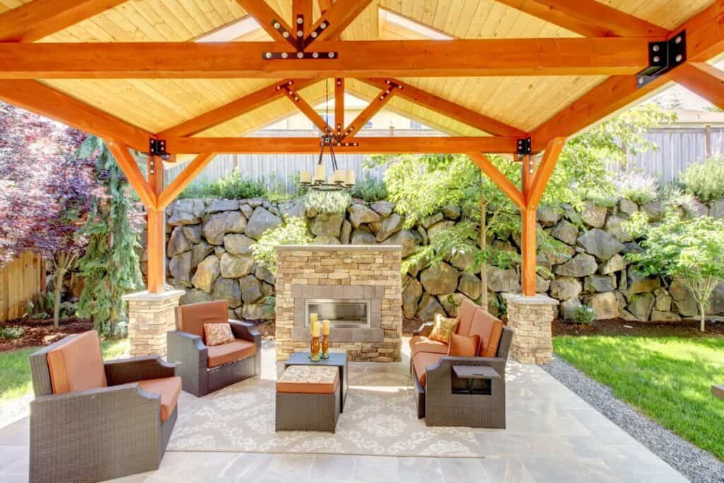 Outdoor Living Spaces - Covered Exterior Living Areas