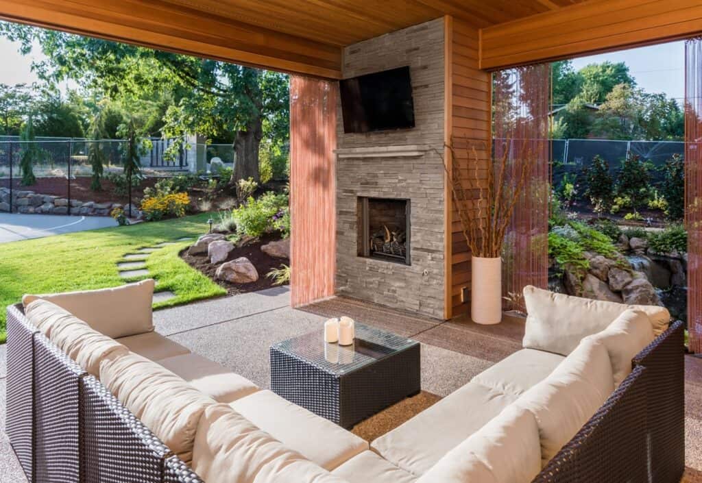 Home Renovations in Houston Outdoor Living Space