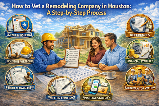 How to Vet a Remodeling Company in Houston: A Step-by-Step Process