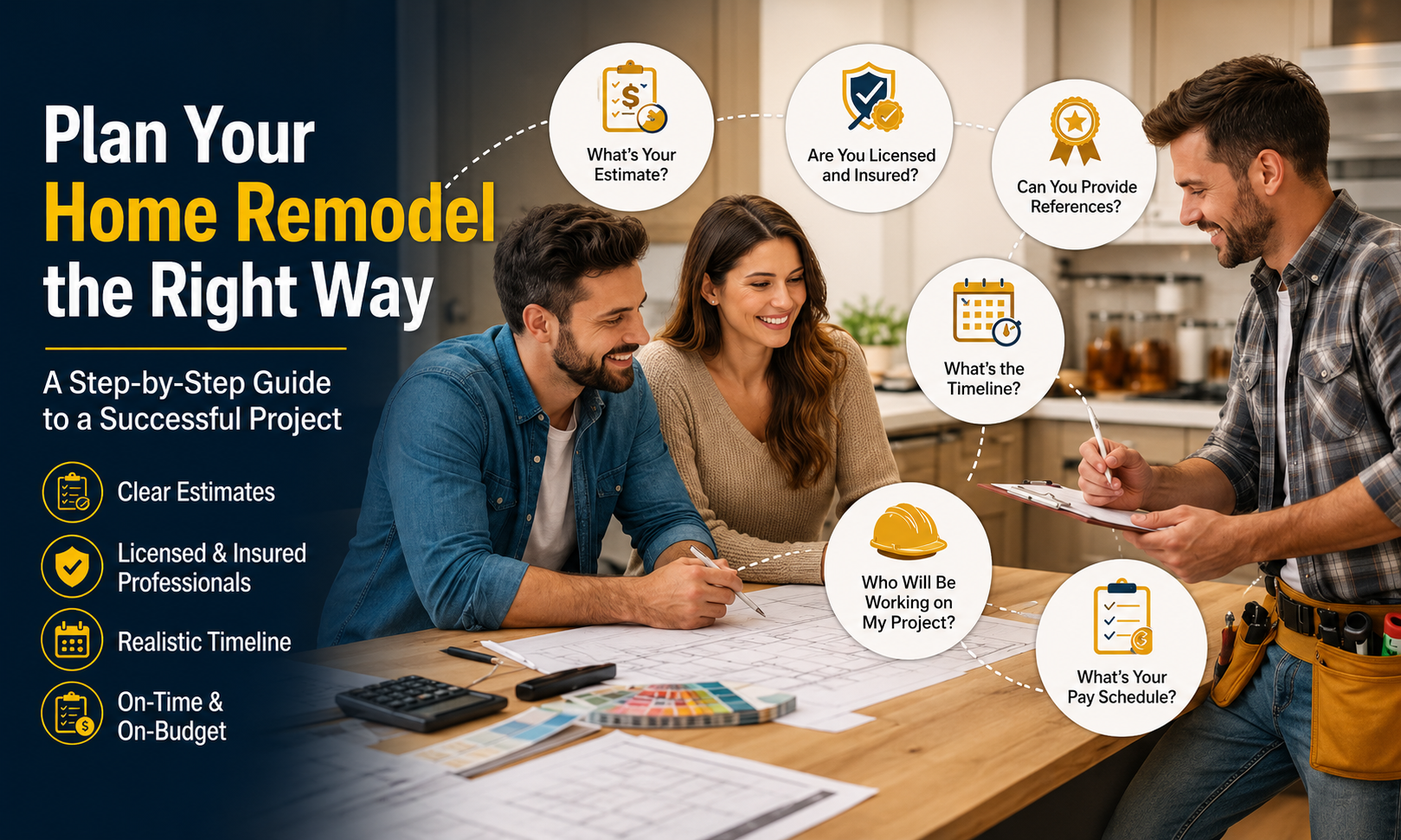 Questions to Ask Before Hiring Home Remodeling Contractors Near Me