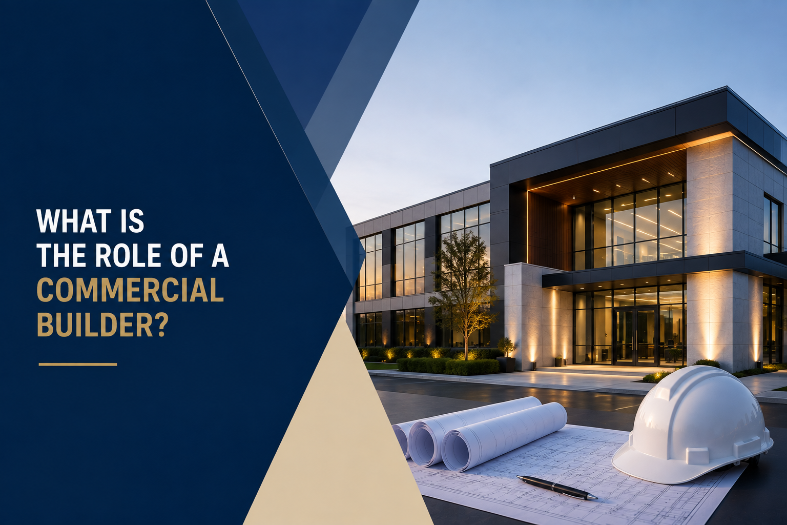 What Is the Role of a Commercial Builders Company?