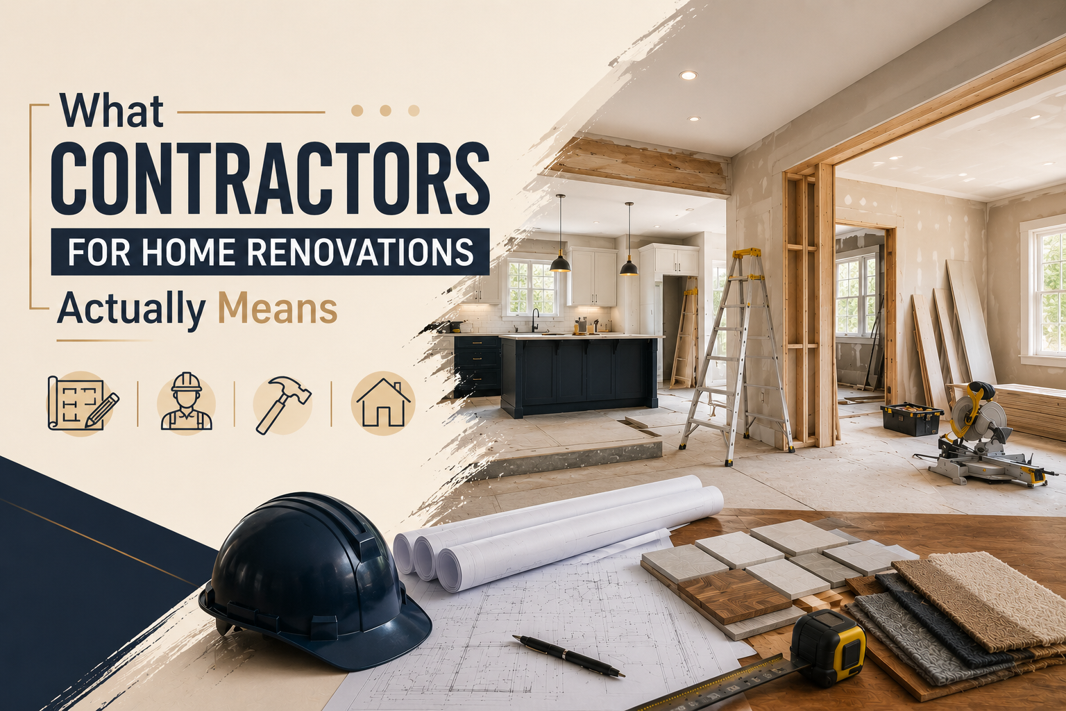 What "Contractors for Home Renovations" Actually Means