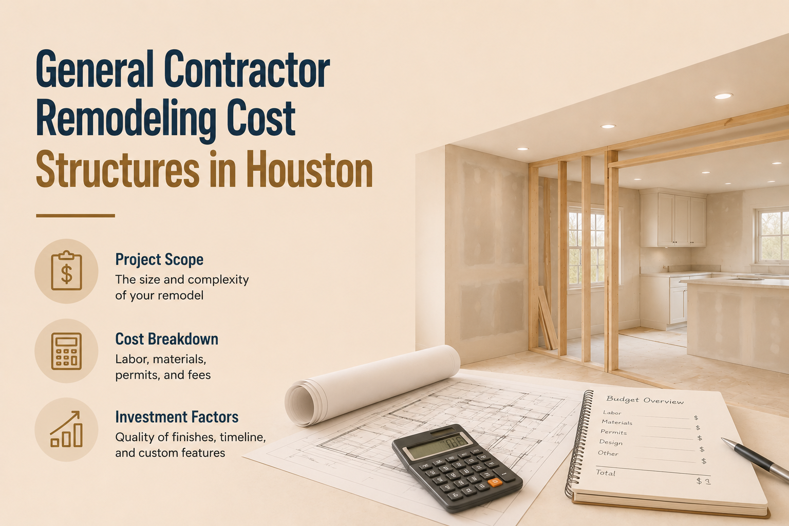General Contractor Remodeling Near Me Cost Contract Structures in Houston
