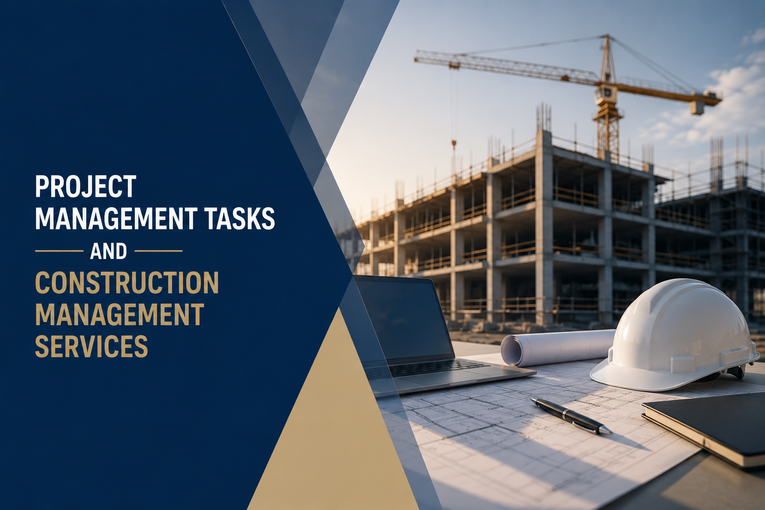 Project Management Tasks and Construction Management Services