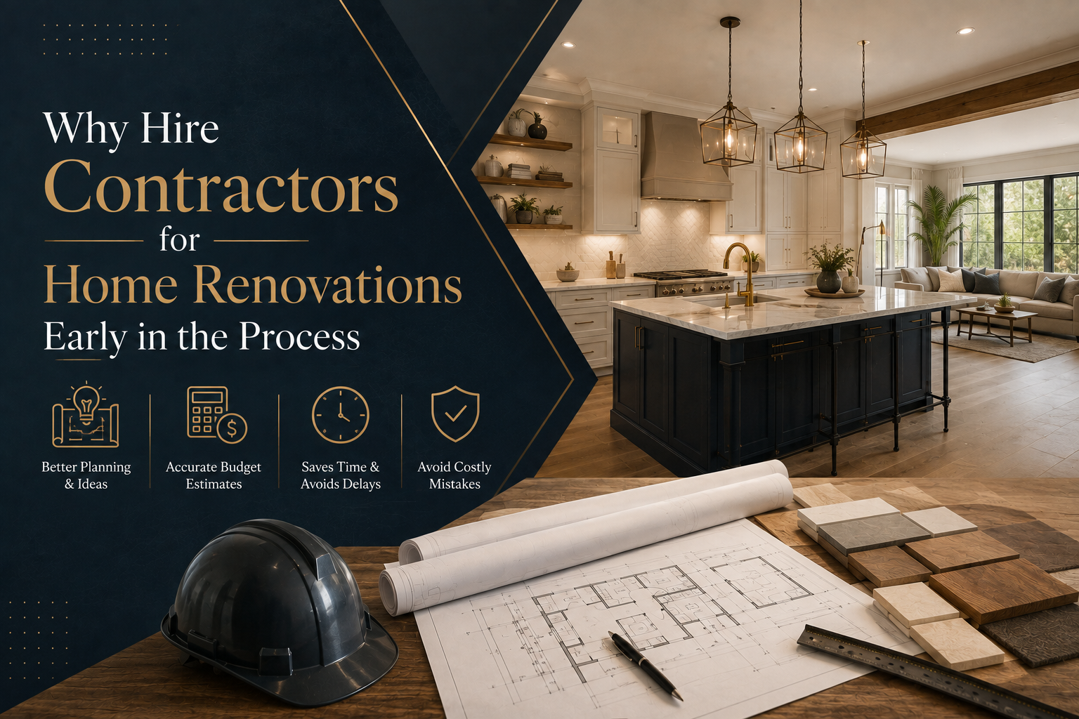 Why Hire Contractors for Home Renovations Early in the Process