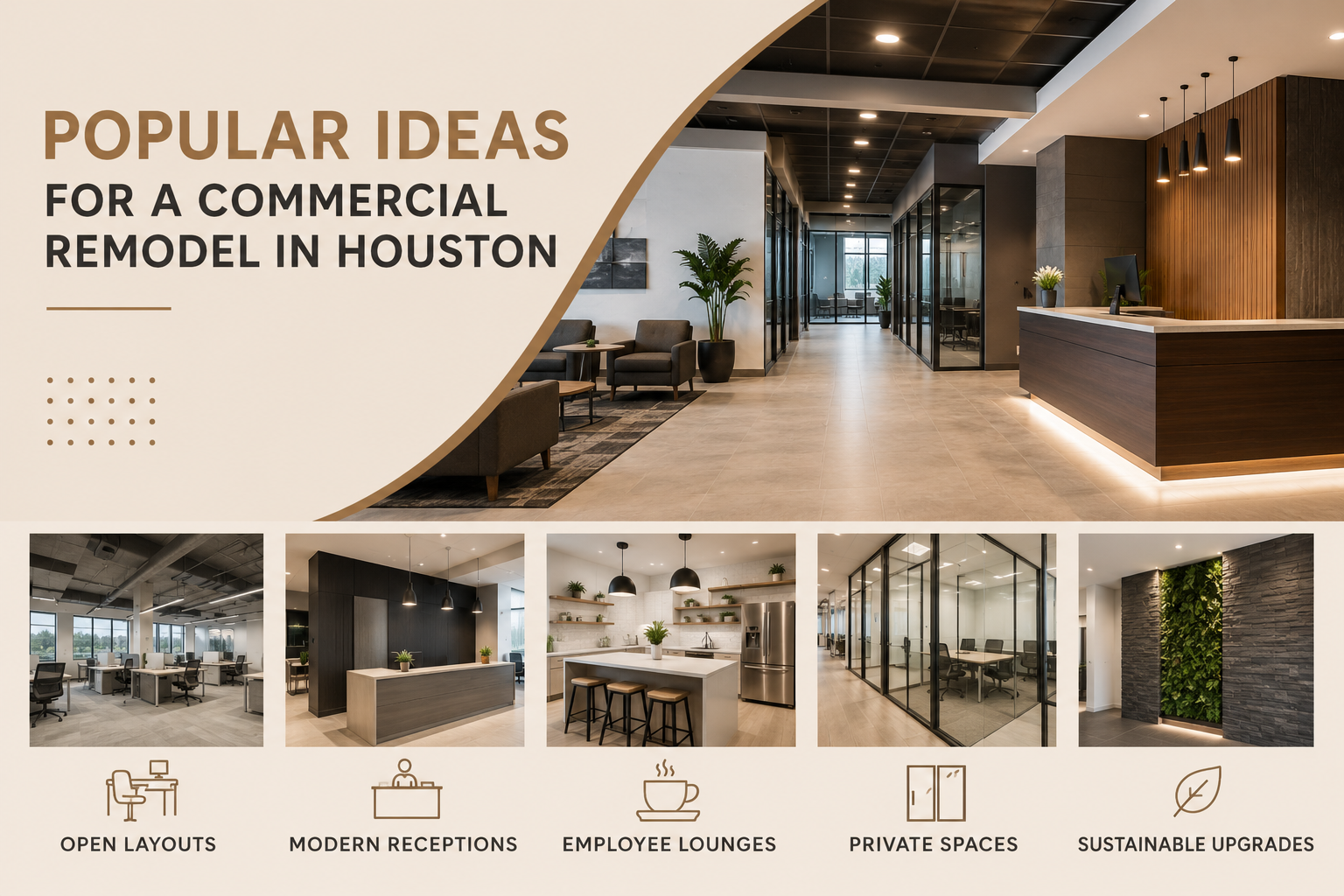 Popular Ideas for a Commercial Remodel in Houston