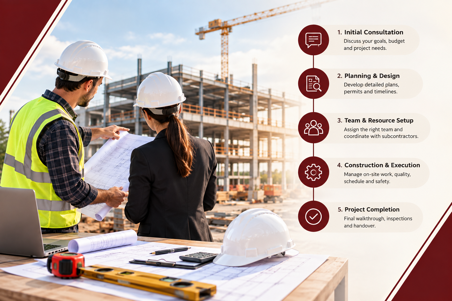Project Management General Contractors: How the Engagement Is Structured