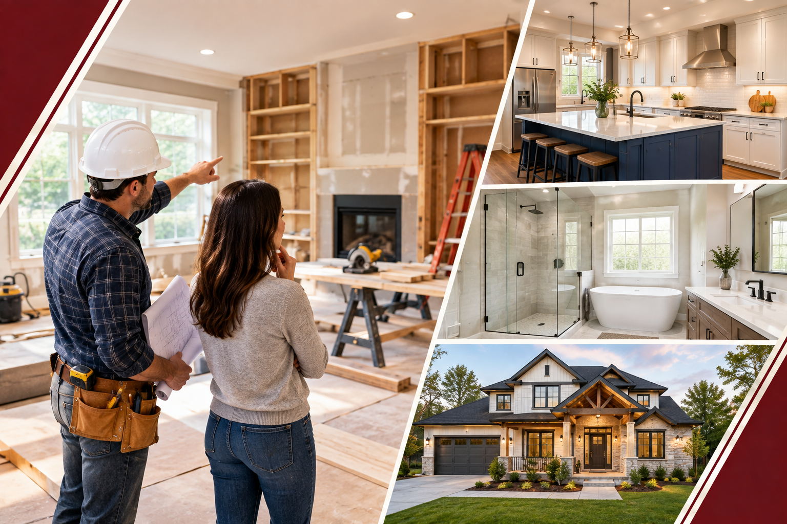 Residential – Major Home Renovations and Remodeling Services