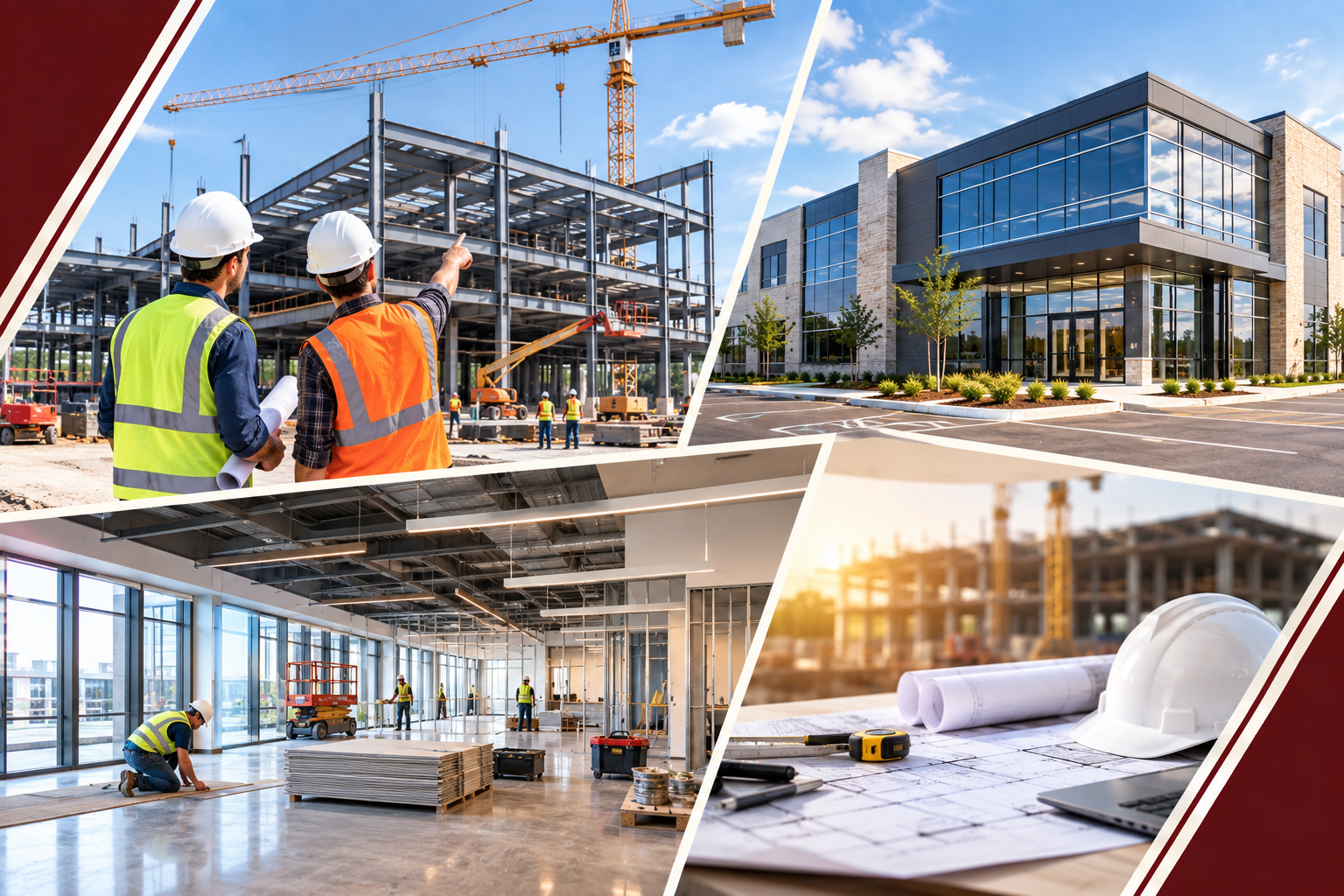General Contractors' Commercial Construction Projects
