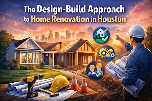 Design-Build Approach to Home Renovation in Houston