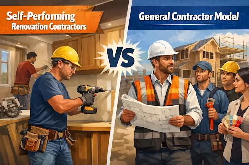 Types of Renovation Contractors Work Near Me