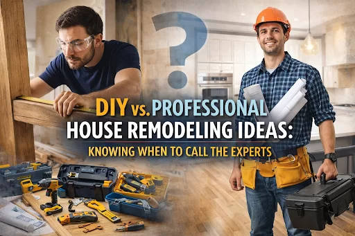 DIY vs. Professional House Remodeling Ideas