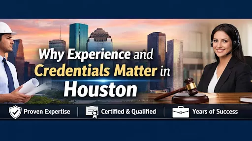 Experience and Credentials Matter in Houston