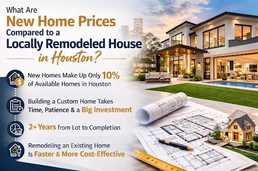 Houston new home vs remodel cost