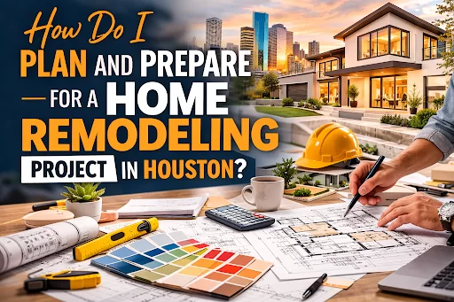 How Do I Plan and Prepare for a Home Remodeling Project in Houston?