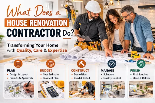 What Does a House Renovation Contractor Do?