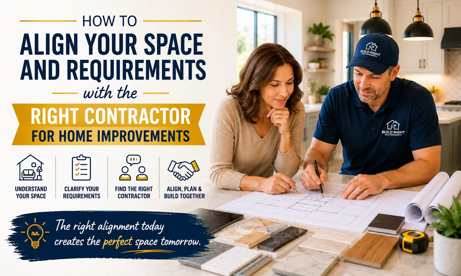 Align Your Space and Requirements with the Right Contractor for Home Improvements