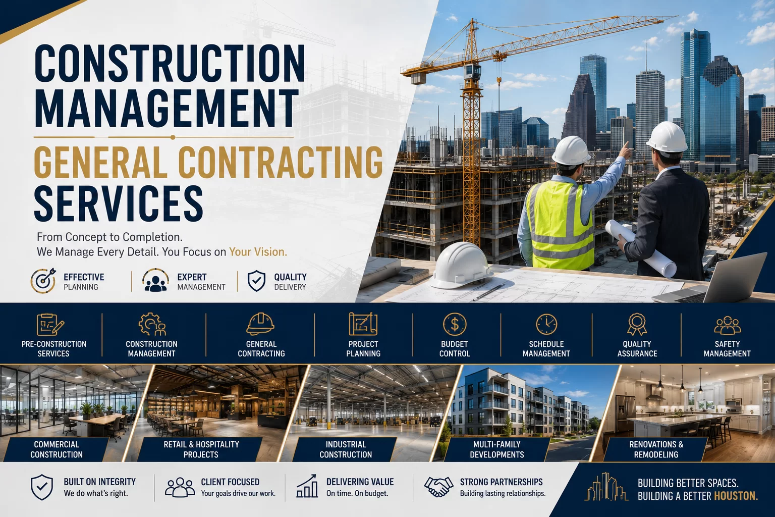 Construction Management General Contracting Services