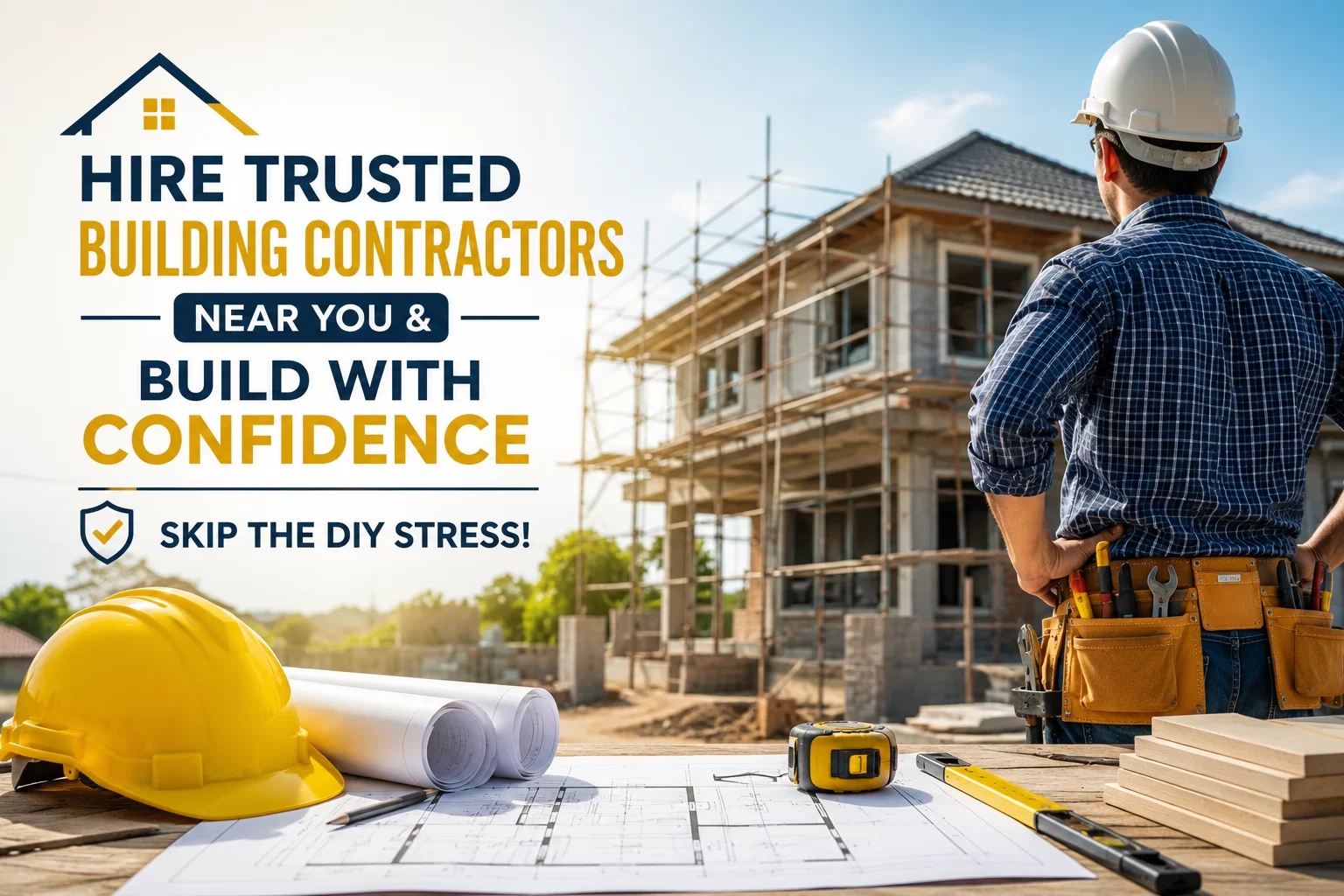 Hire Trusted Building Contractors Near You & Build with Confidence – Skip the DIY Stress!