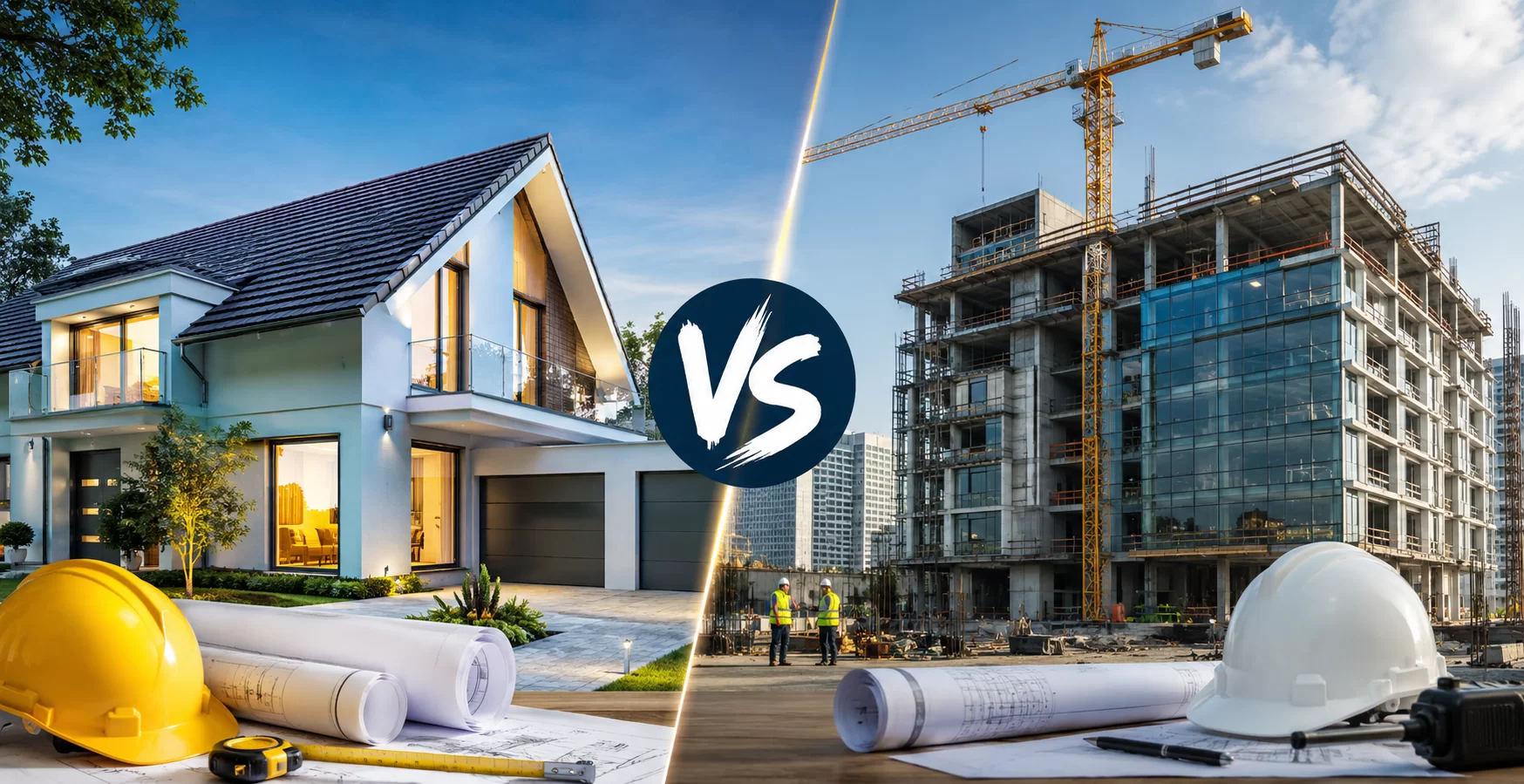 Residential vs. Commercial Building Contractors