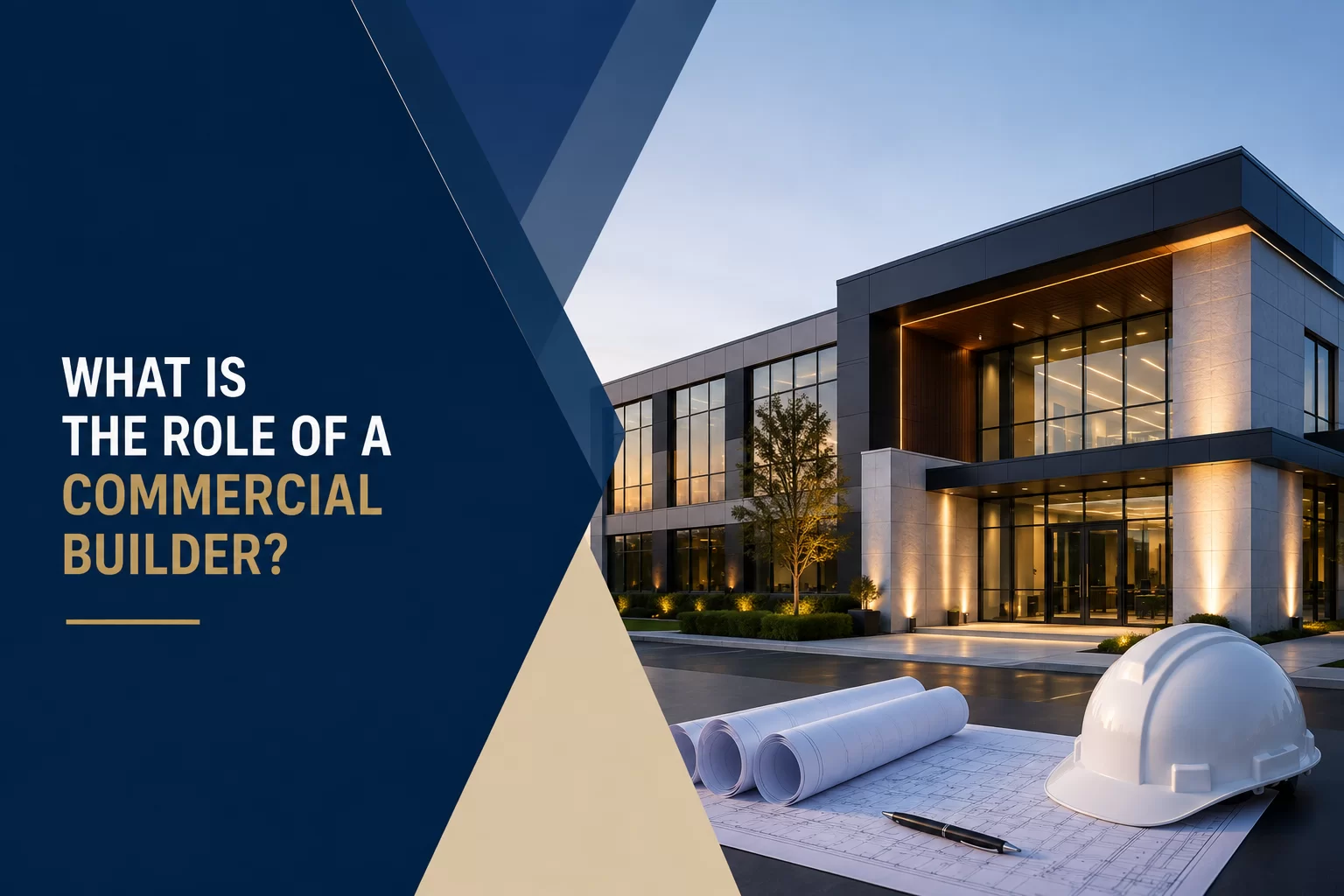 What Is the Role of a Commercial Builders Company?