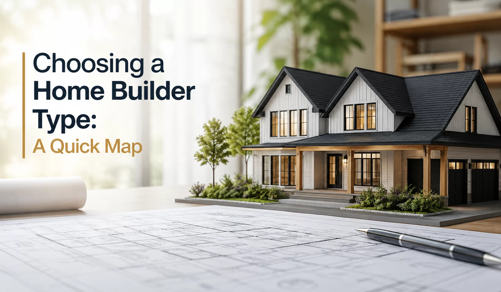 Choosing a Home Builder Type: A Quick Map