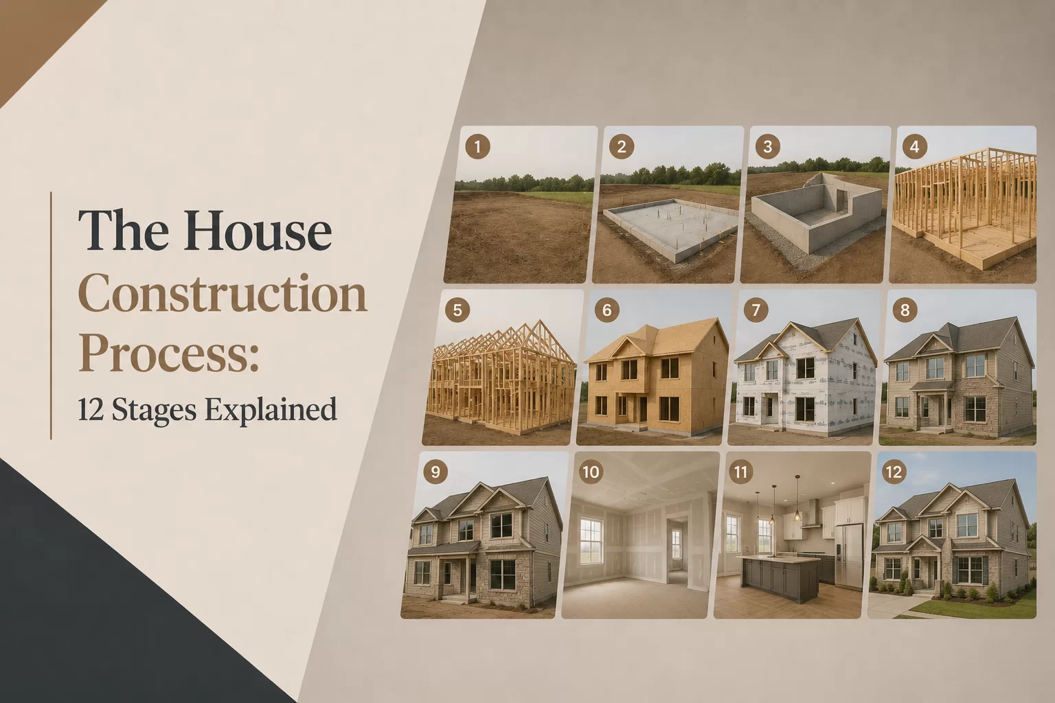 The House Construction Process: 12 Stages Explained