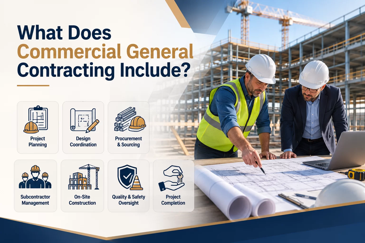 What Does Commercial General Contracting Include?