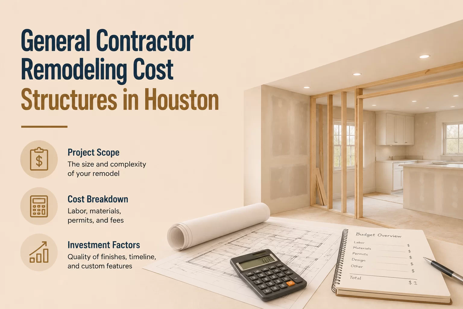 General Contractor Remodeling Near Me Cost Contract Structures in Houston