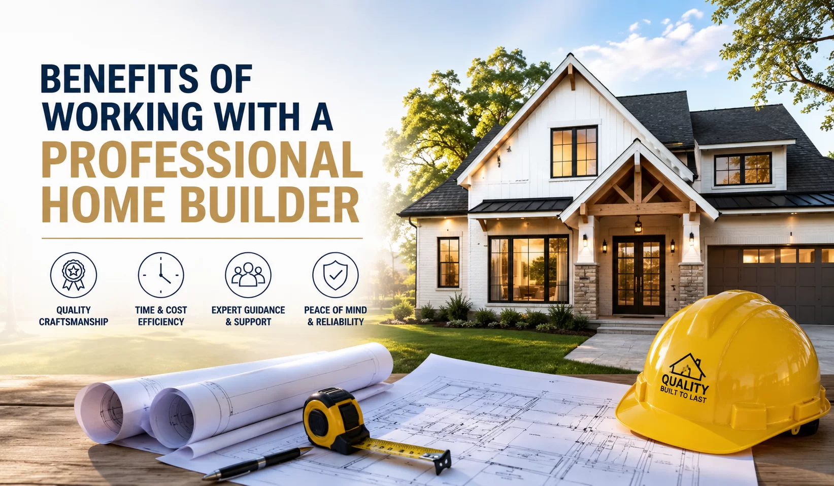 Benefits of Working With a Professional Home Builder