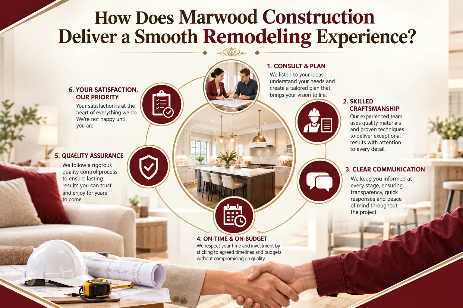 How Does Marwood Construction Deliver a Smooth Remodel Experience?