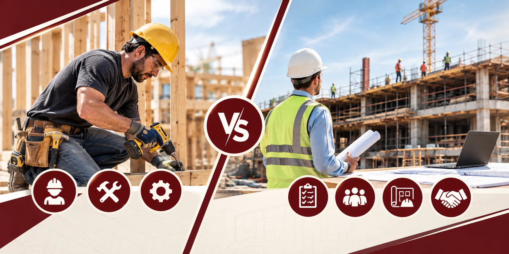 Subcontractor vs. General Construction Contractors Near Me