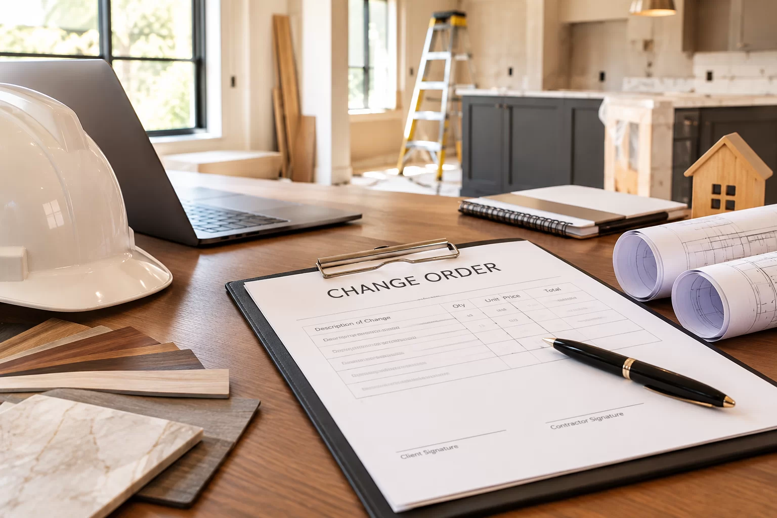 How Remodel Contractor Change Orders Work